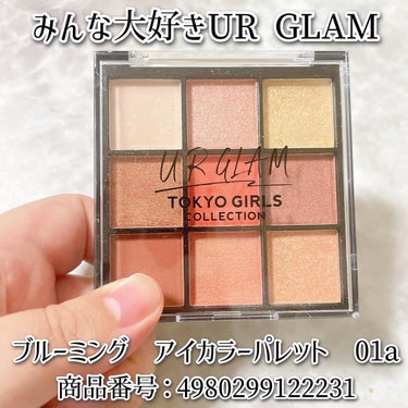 ブルーミングアイカラーパレット (TOKYO GIRLS COLLECTION) 001/U R GLAM/アイシャドウパレットを使ったクチコミ（2枚目）