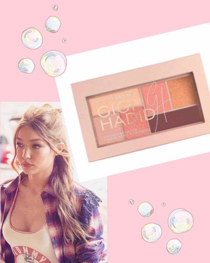 ジジ・ハディッド限定コレクション ミニ パレット/MAYBELLINE NEW YORK/アイシャドウパレットを使ったクチコミ(1枚目)