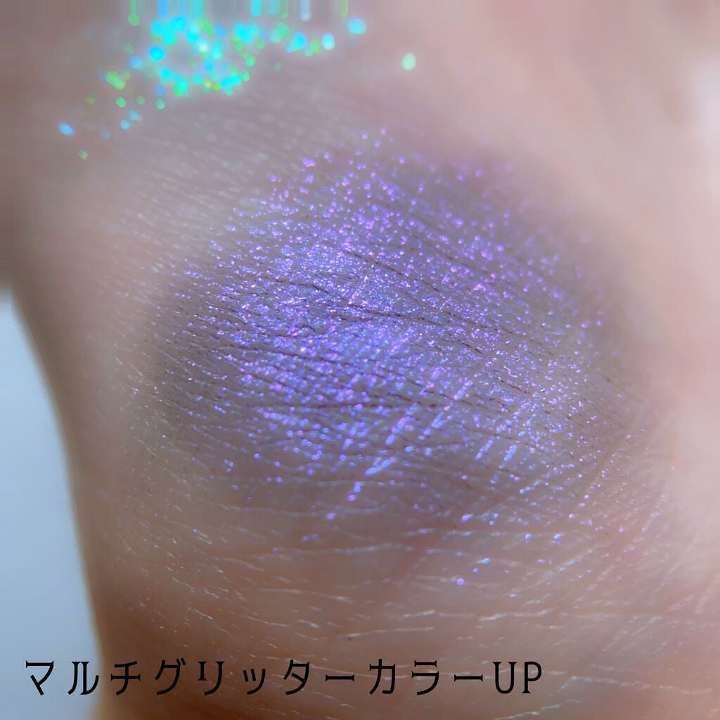 マルチグリッターカラー/ENBAN TOKYO/単色アイシャドウを使ったクチコミ(5枚目)