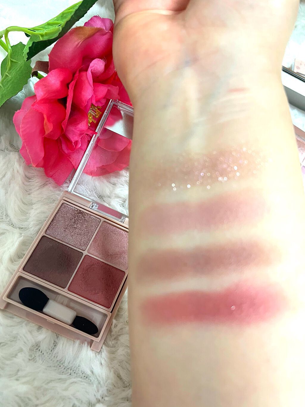 シルキースフレアイズ(マットタイプ)/キャンメイク/アイシャドウパレットを使ったクチコミ(6枚目)