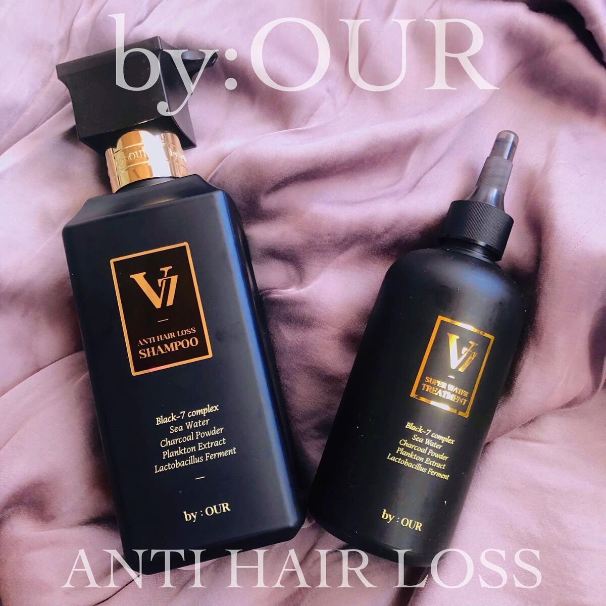 V7 アンチヘアロス シャンプー/by : OUR/サロンシャンプーを使ったクチコミ(1枚目)