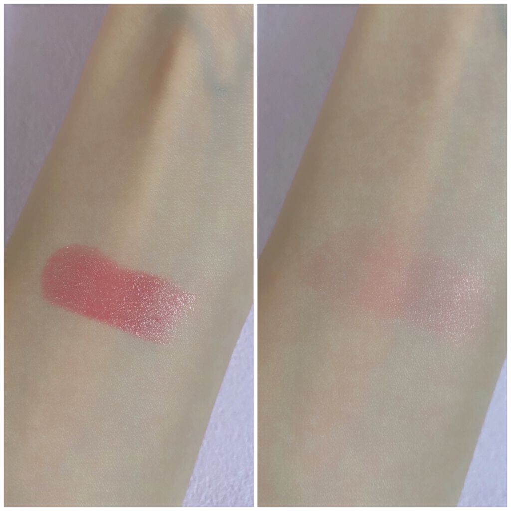 リップスティックノーウェアシャイン 04 ティクルドピンク	/espoir/口紅を使ったクチコミ（2枚目）