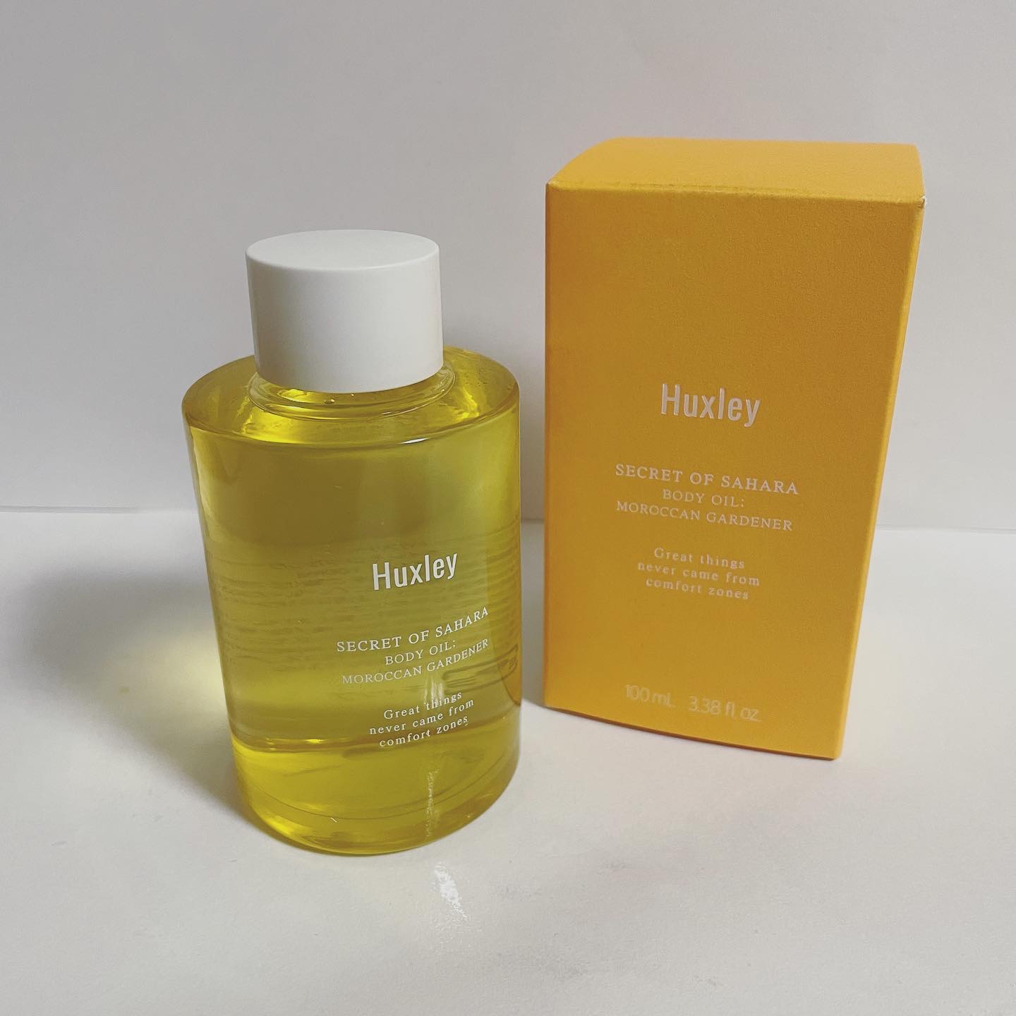 ボディオイル； モロッカンガーデナー/Huxley/ボディオイルを使ったクチコミ（2枚目）