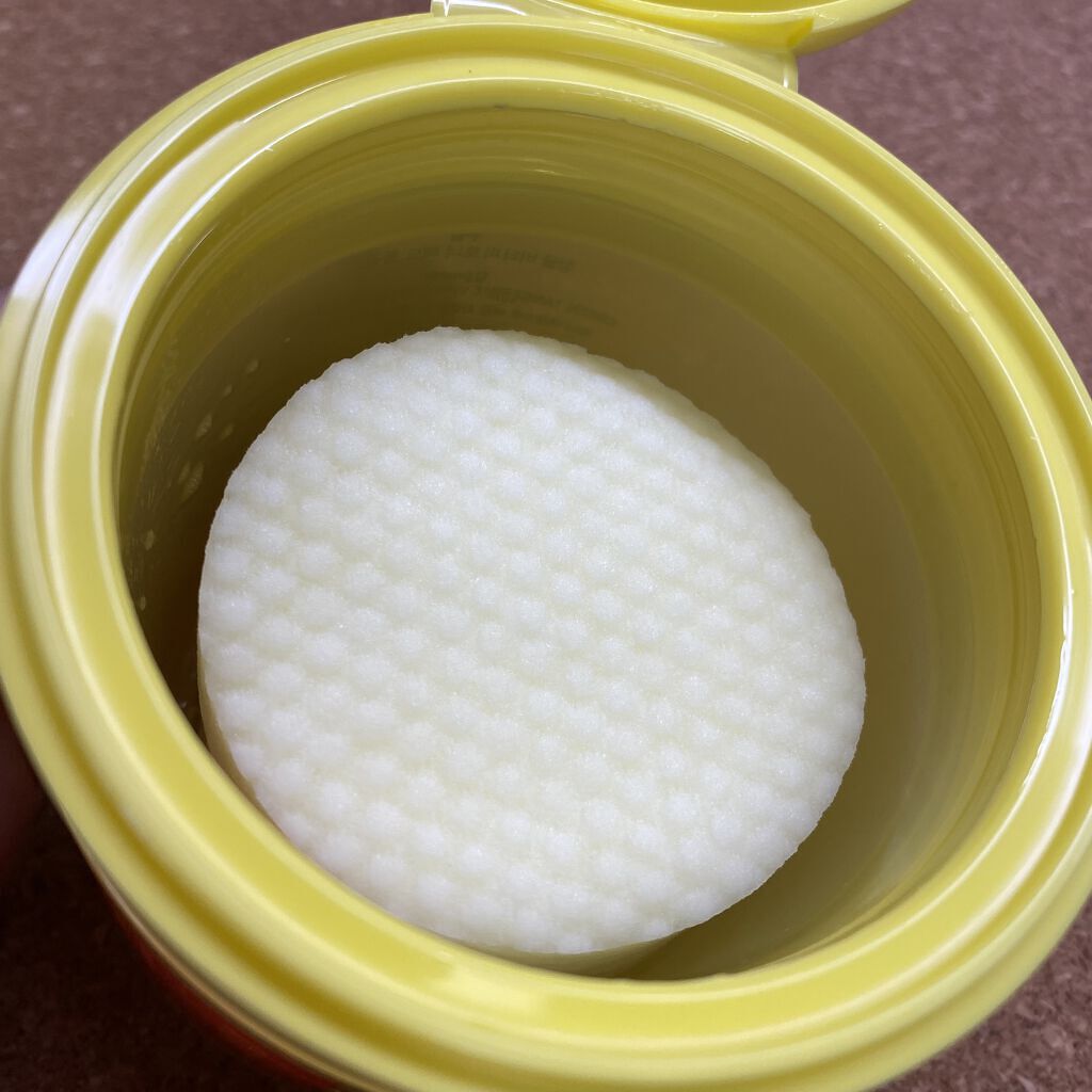 グリーンタンジェリン ビタCダークスポットケアパッド/goodal/トナーパッドを使ったクチコミ（3枚目）