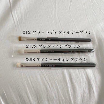 #217S ブレンディング ブラシ/M・A・C/メイクブラシを使ったクチコミ(2枚目)