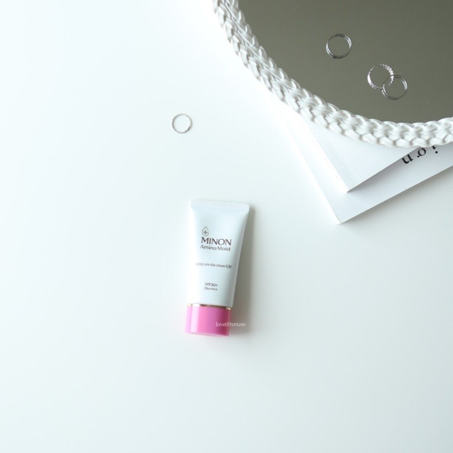 ミノン アミノモイスト エイジングケア デイクリームUV/ミノン/日焼け止めクリームを使ったクチコミ（1枚目）