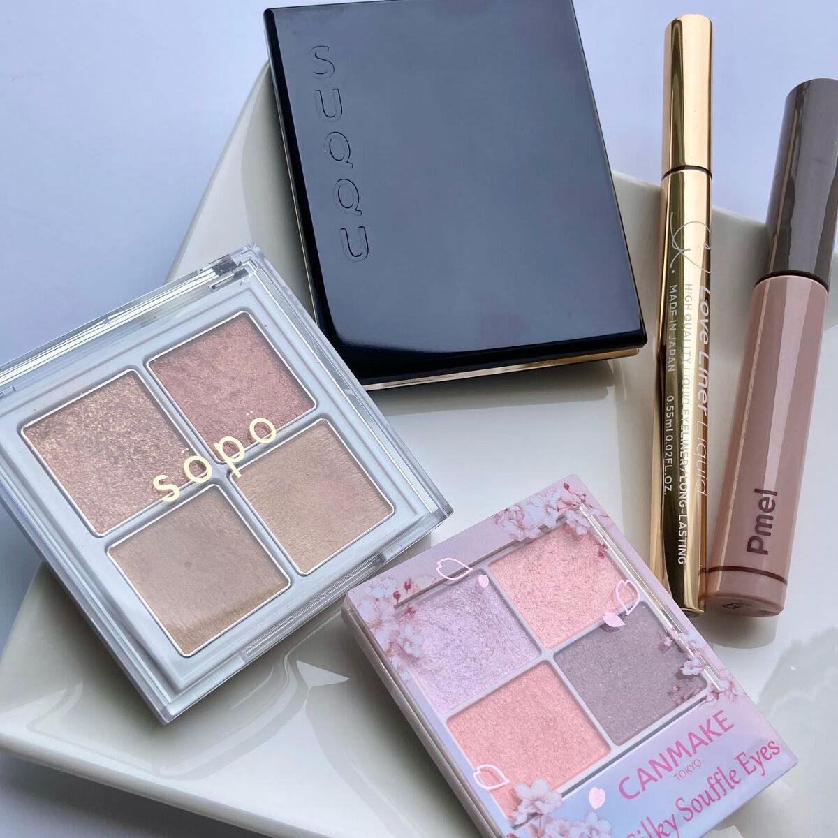 シルキースフレアイズ/キャンメイク/アイシャドウパレットを使ったクチコミ（2枚目）