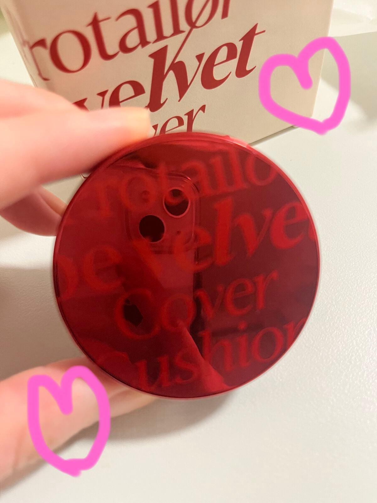 プロテーラービーベルベットカバークッション/espoir/クッションファンデーションを使ったクチコミ(1枚目)