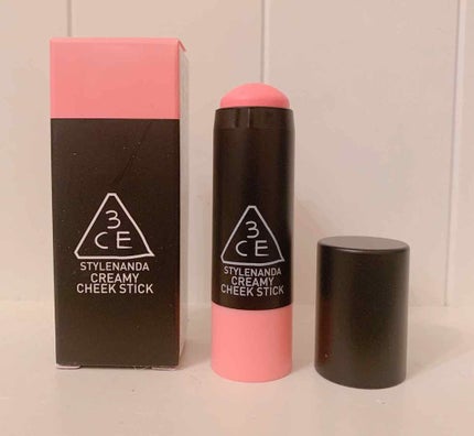 CREAMY CHEEK STICK/3CE/ジェル・クリームチークを使ったクチコミ(1枚目)
