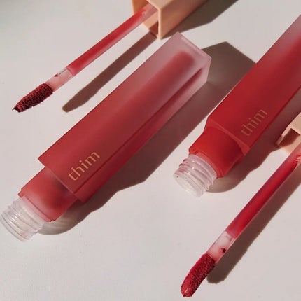 シアーマットリキッドリップ/thim/口紅を使ったクチコミ(3枚目)
