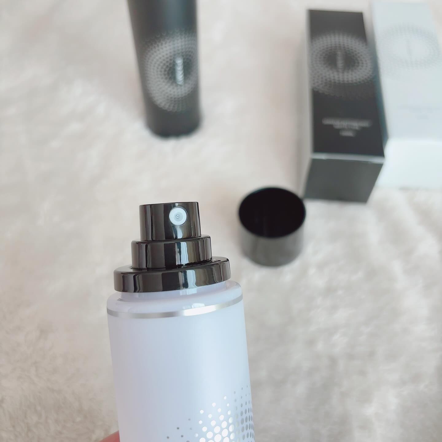 PRAMY メイクアップセッティングミスト マットタイプ/PRAMY/フィックスミストを使ったクチコミ（3枚目）