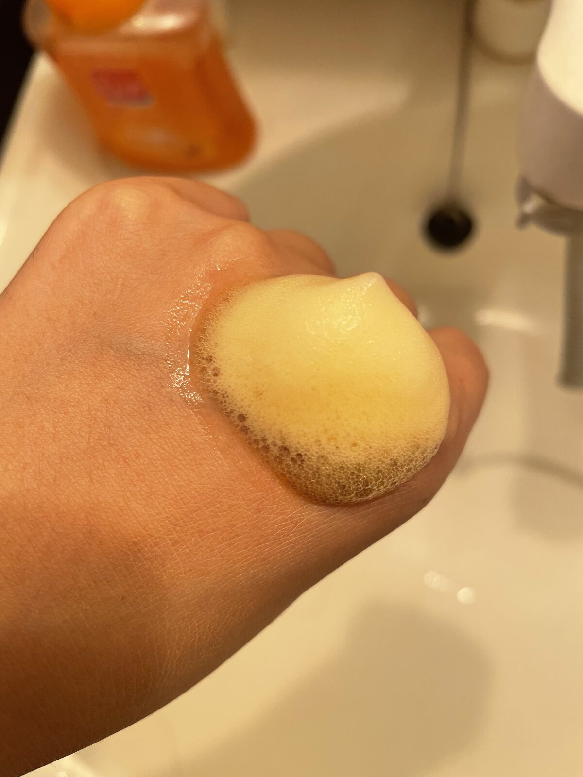 泡ミューズ フルーティフレッシュ の香り/ミューズ/ハンドソープを使ったクチコミ（2枚目）