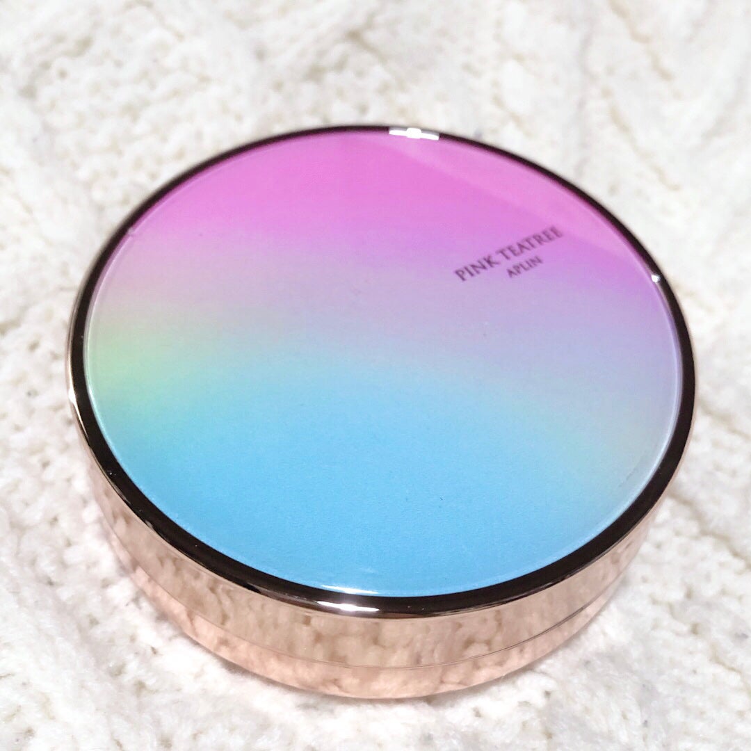 ピンクティーツリーカバークッション/APLIN/クッションファンデーションを使ったクチコミ(2枚目)