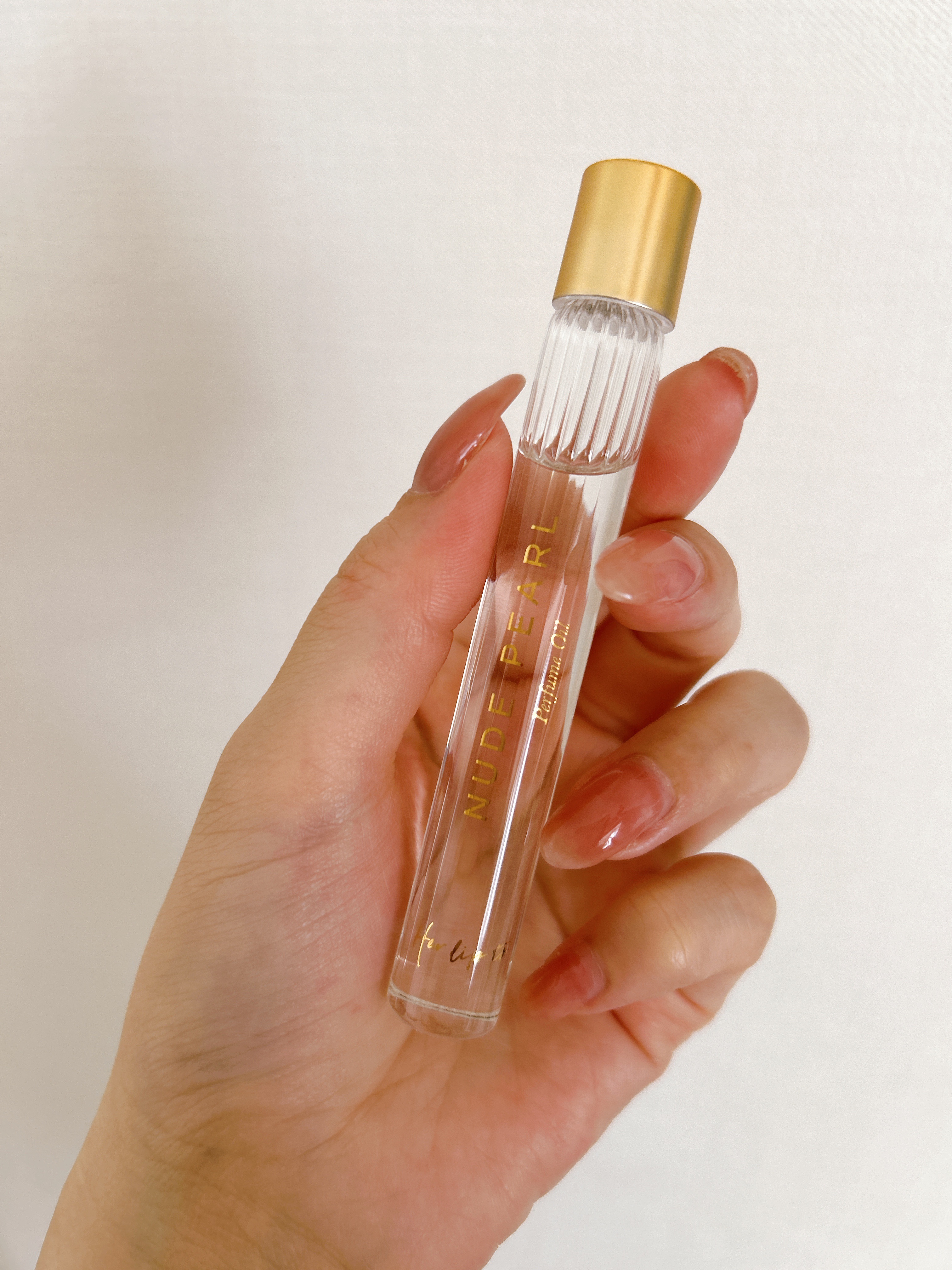 ロールオンパフュームオイル ヌードパール/Her lip to BEAUTY/香水(レディース)を使ったクチコミ（2枚目）