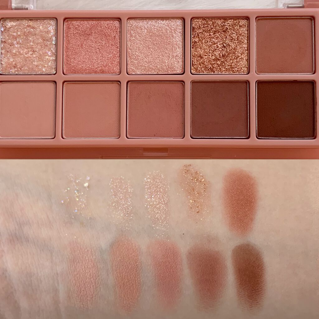 ベターザンパレット/rom&nd/アイシャドウパレットを使ったクチコミ（2枚目）