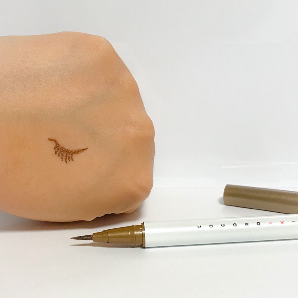 アイデザインライナー/COCOROIKI/リキッドアイライナーを使ったクチコミ（2枚目）