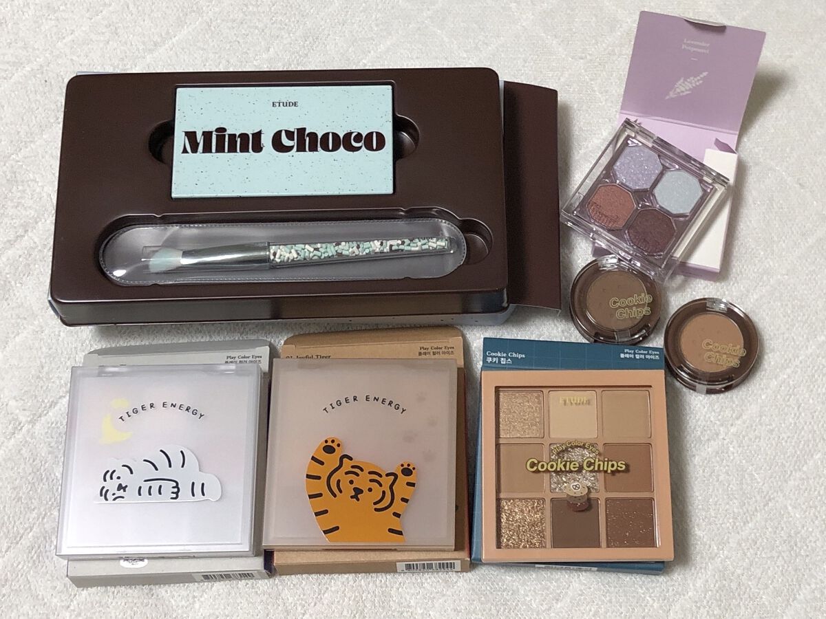 ルックアット マイアイ カフェ CC/ETUDE/アイシャドウを使ったクチコミ（2枚目）