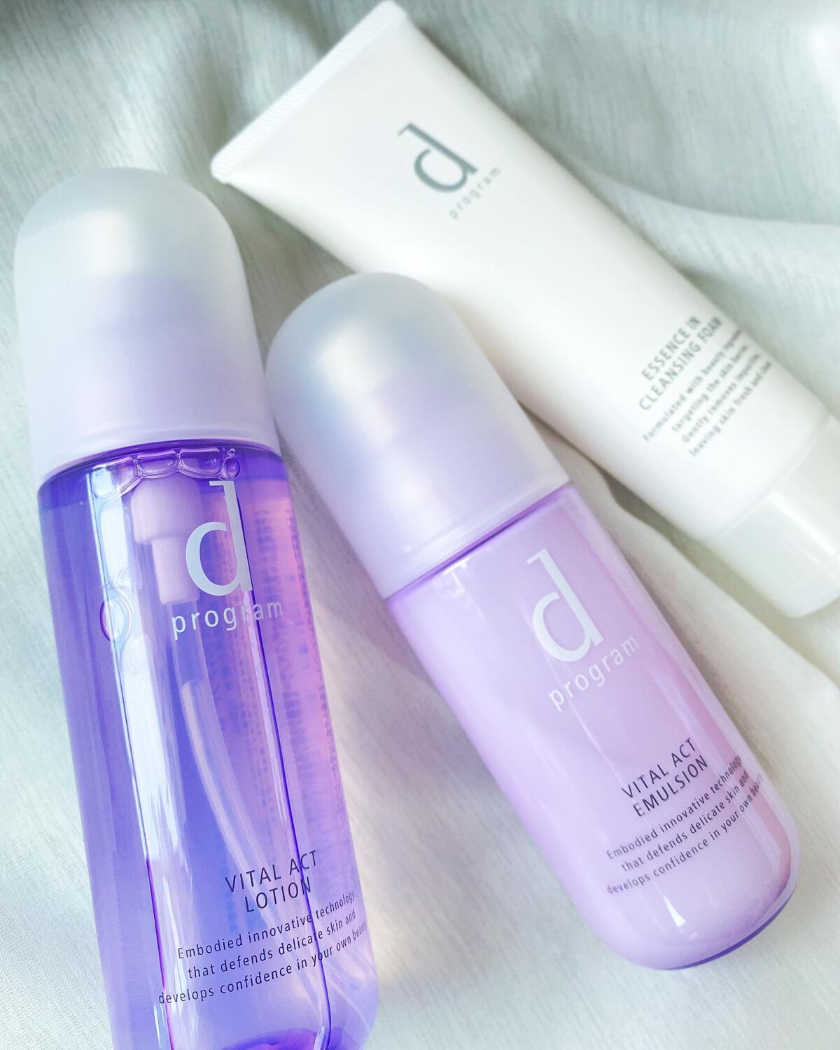 エッセンスイン クレンジングフォーム/d プログラム/洗顔フォームを使ったクチコミ(1枚目)