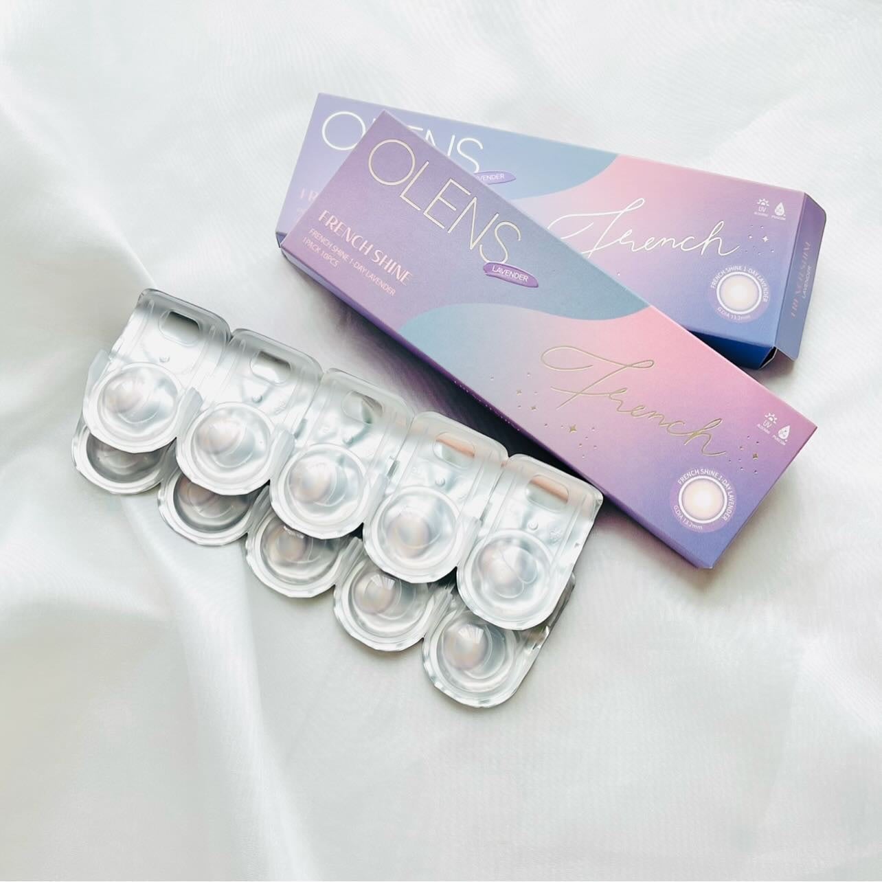 FrenchShine1day/OLENS/ワンデー(1DAY)カラコンを使ったクチコミ(1枚目)