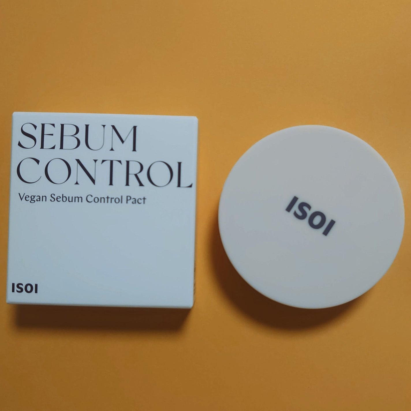 ヴィーガンセバムコントロールパクト/ISOI/プレストパウダーを使ったクチコミ(1枚目)