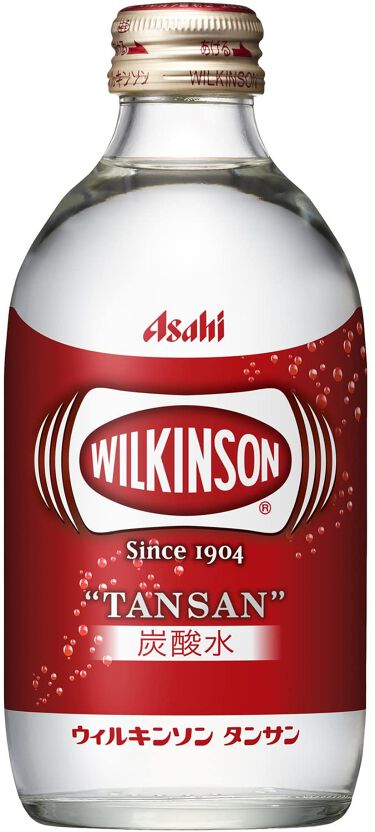 Wilkinson Tansan (ウィルキンソン タンサン/炭酸水) ワンウェイびん 300ml