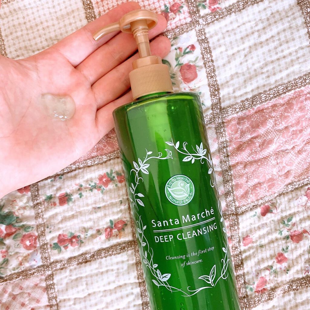 薬用ディープクレンジング/サンタマルシェ/クレンジングジェルを使ったクチコミ（3枚目）