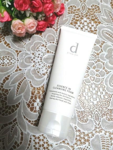 エッセンスイン クレンジングフォーム/d プログラム/洗顔フォームを使ったクチコミ(1枚目)
