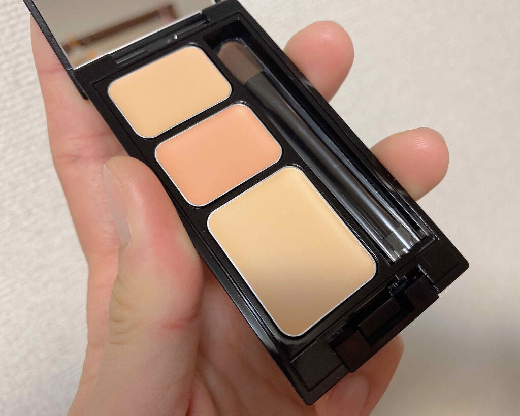 ミネラルコンシーラーパレット/エトヴォス/パレットコンシーラーを使ったクチコミ(2枚目)