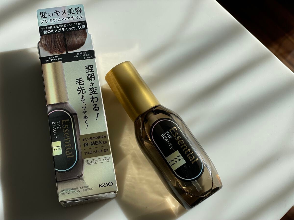 髪のキメ美容プレミアムヘアオイル/エッセンシャル/ヘアオイルを使ったクチコミ(6枚目)
