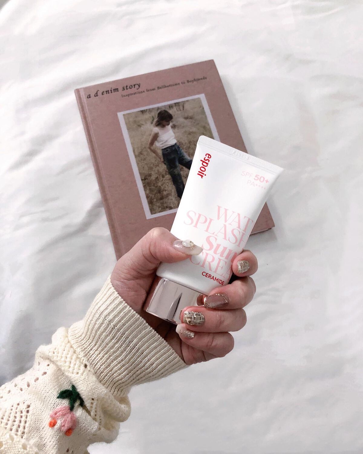 ウォータースプラッシュサンクリーム セラミド/espoir/日焼け止めクリームを使ったクチコミ（1枚目）