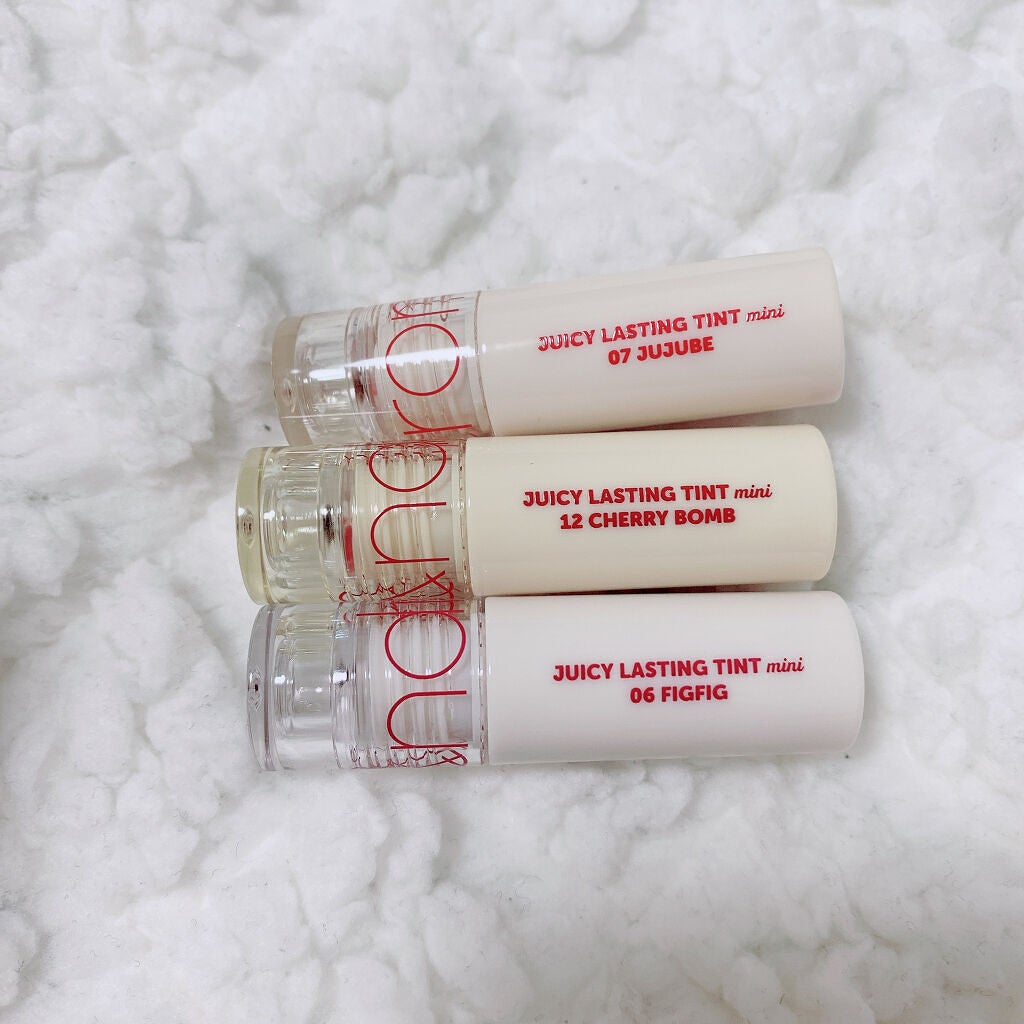 ジューシーラスティングティント/rom&nd/リップティントを使ったクチコミ(4枚目)