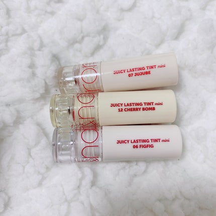 ジューシーラスティングティント/rom&nd/リップティントを使ったクチコミ(4枚目)