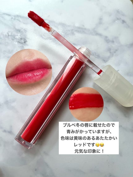 ステイインウォーターティント/Flynn/リップティントを使ったクチコミ(3枚目)