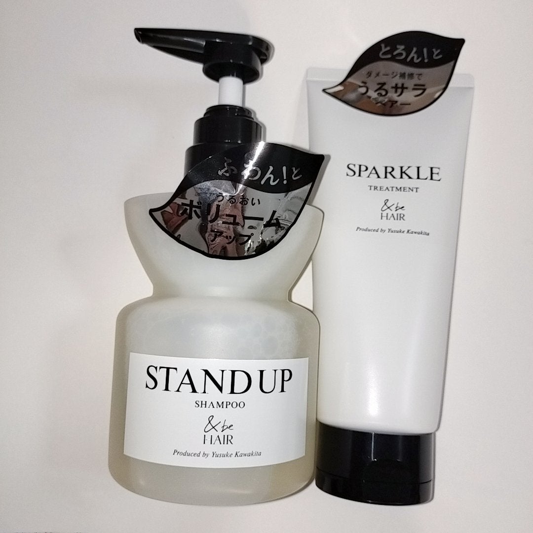 &be スタンドアップシャンプー/&be HAIR/市販シャンプーを使ったクチコミ(1枚目)