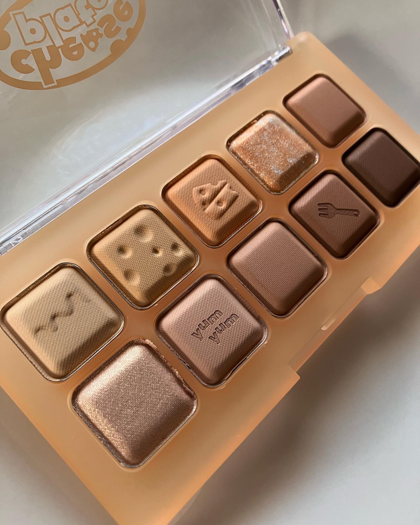 ムードキーボード 06 ヒアーズユアーチーズ(Here’ s your cheese)/lilybyred/アイシャドウパレットを使ったクチコミ（3枚目）