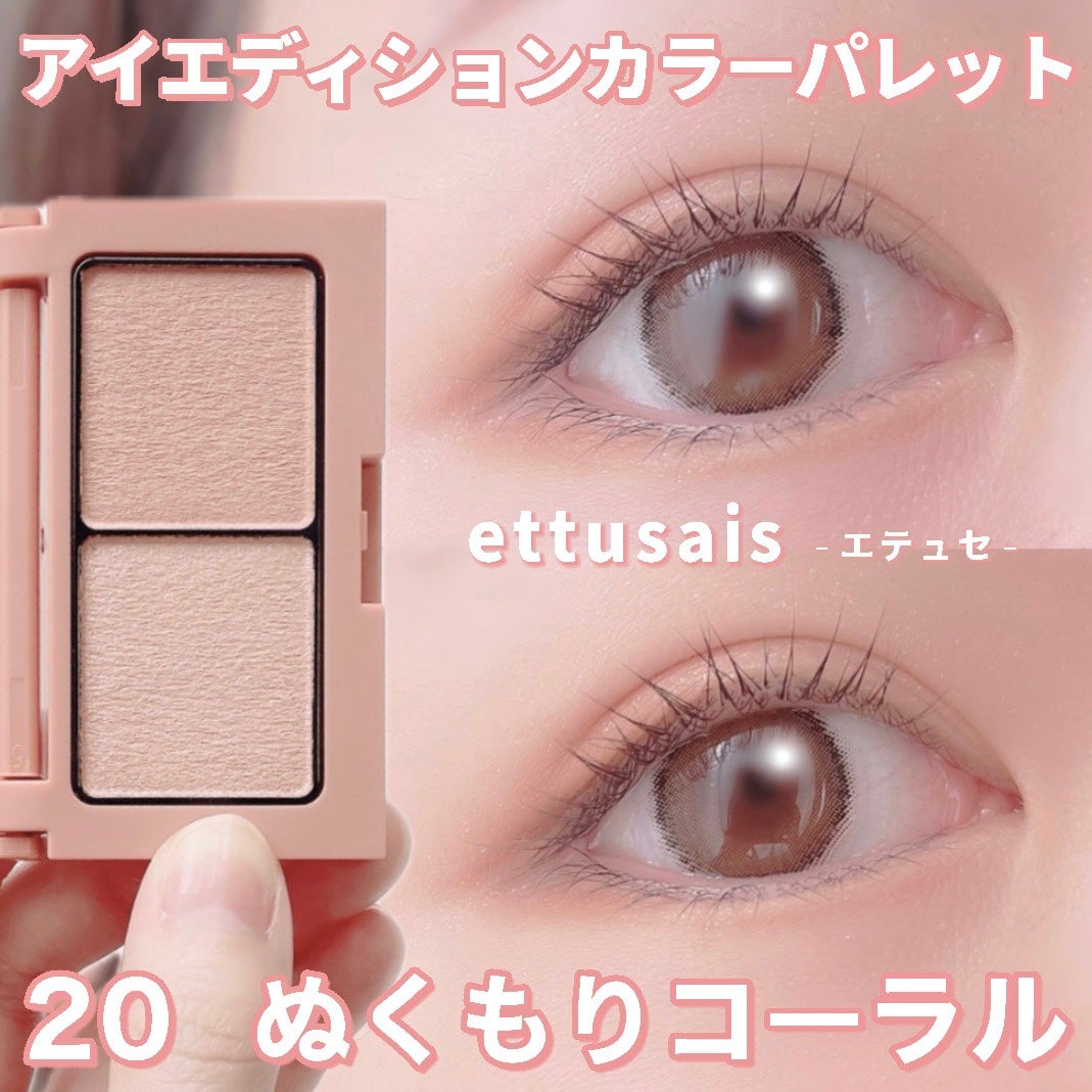エテュセ アイエディション(カラーパレット)/ettusais/アイシャドウパレットを使ったクチコミ(1枚目)