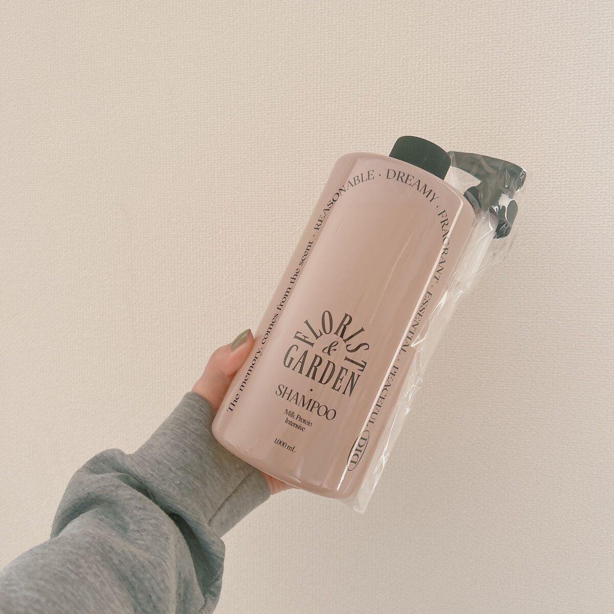 ミルクプロテイン インテンシブシャンプー フローリストガーデン/odiD/市販シャンプーを使ったクチコミ（1枚目）