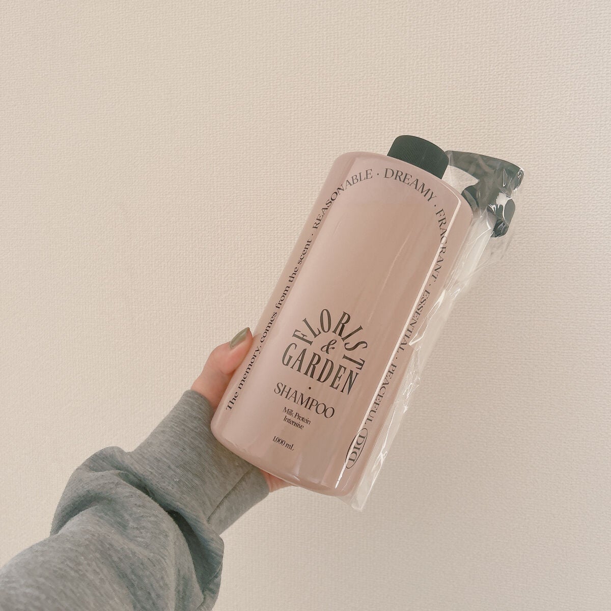 ミルクプロテイン インテンシブシャンプー フローリストガーデン/odiD/市販シャンプーを使ったクチコミ(1枚目)