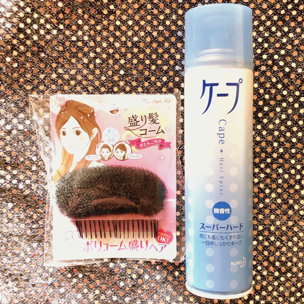 盛りヘアコーム おだんご/ウォーターライトG.E./ヘアアクセサリーを使ったクチコミ(1枚目)