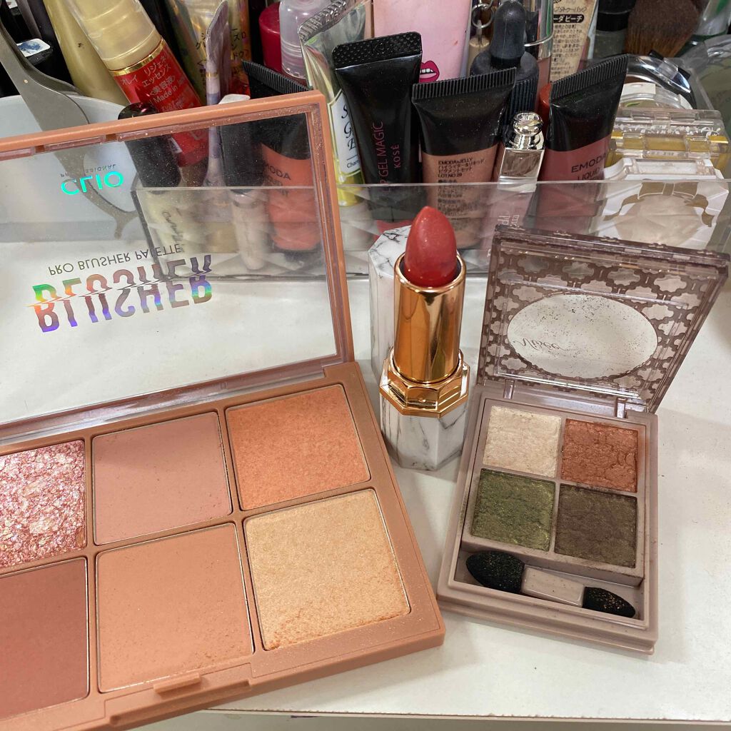 プロ ブラッシャー パレット/CLIO/パウダーチークを使ったクチコミ（1枚目）