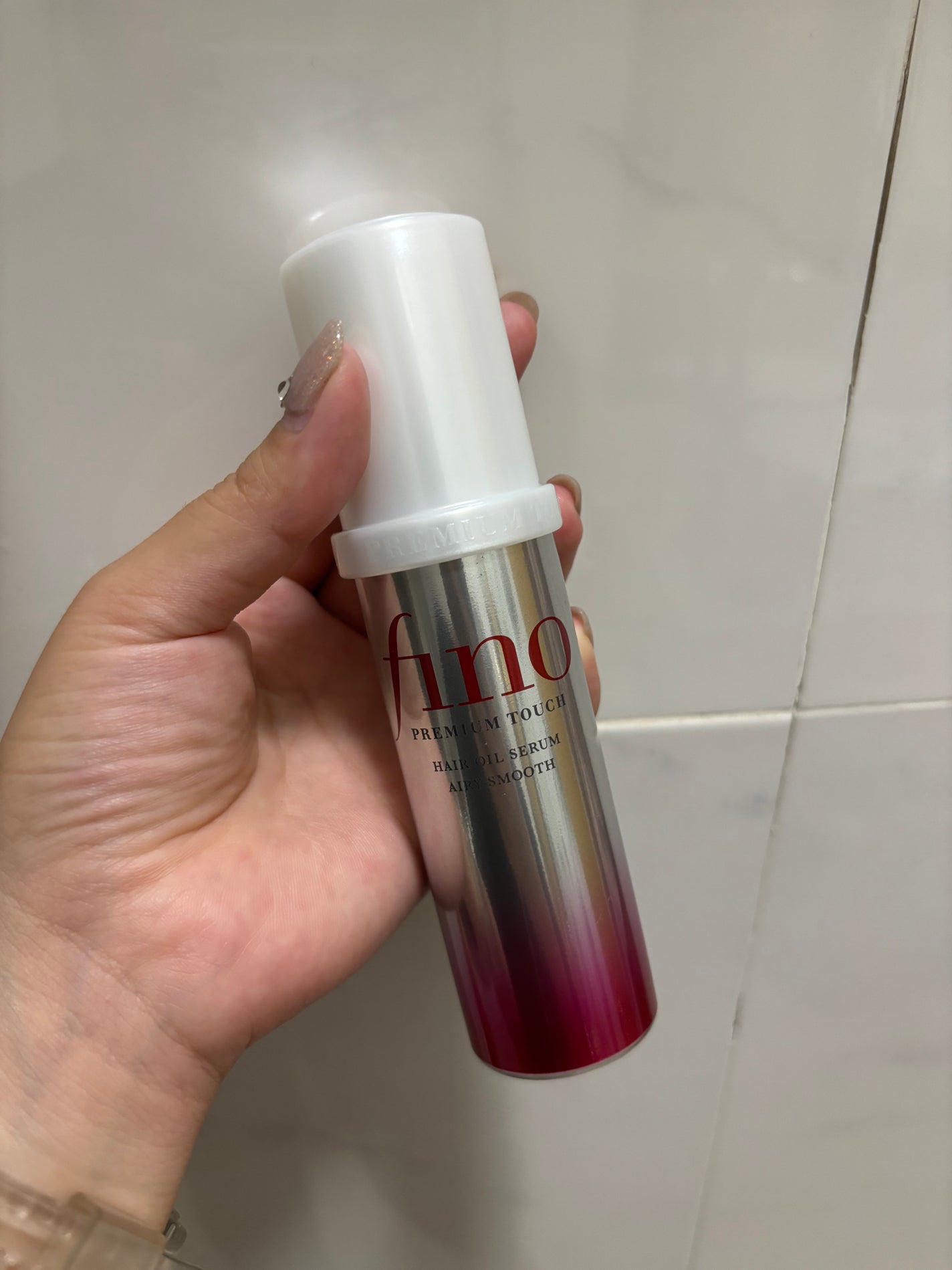 フィーノ プレミアムタッチ 浸透美容液ヘアオイル (エアリースムース)/フィーノ/ヘアオイルを使ったクチコミ(1枚目)