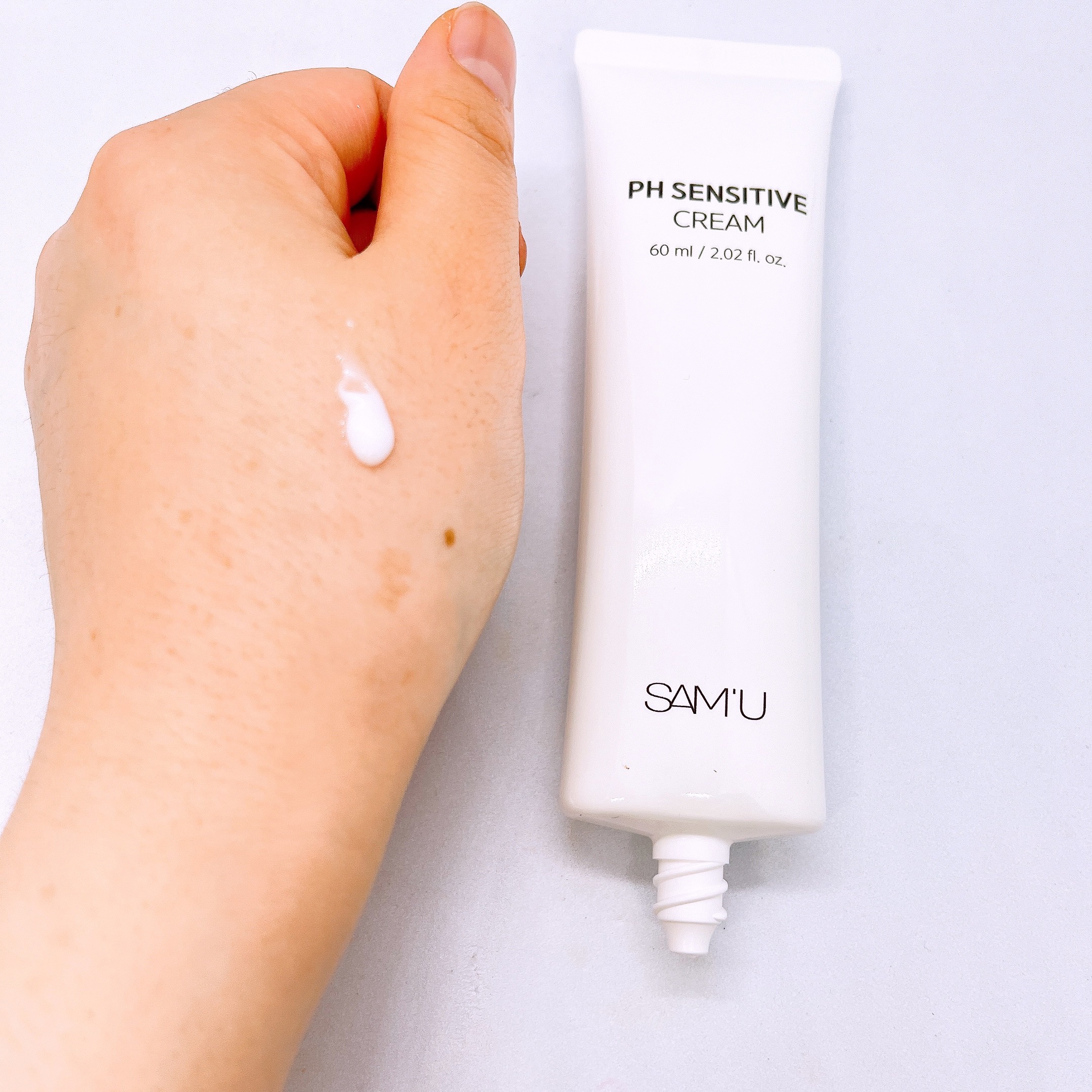 サミュ PHセンシティブクリーム/SAM'U/フェイスクリームを使ったクチコミ（3枚目）