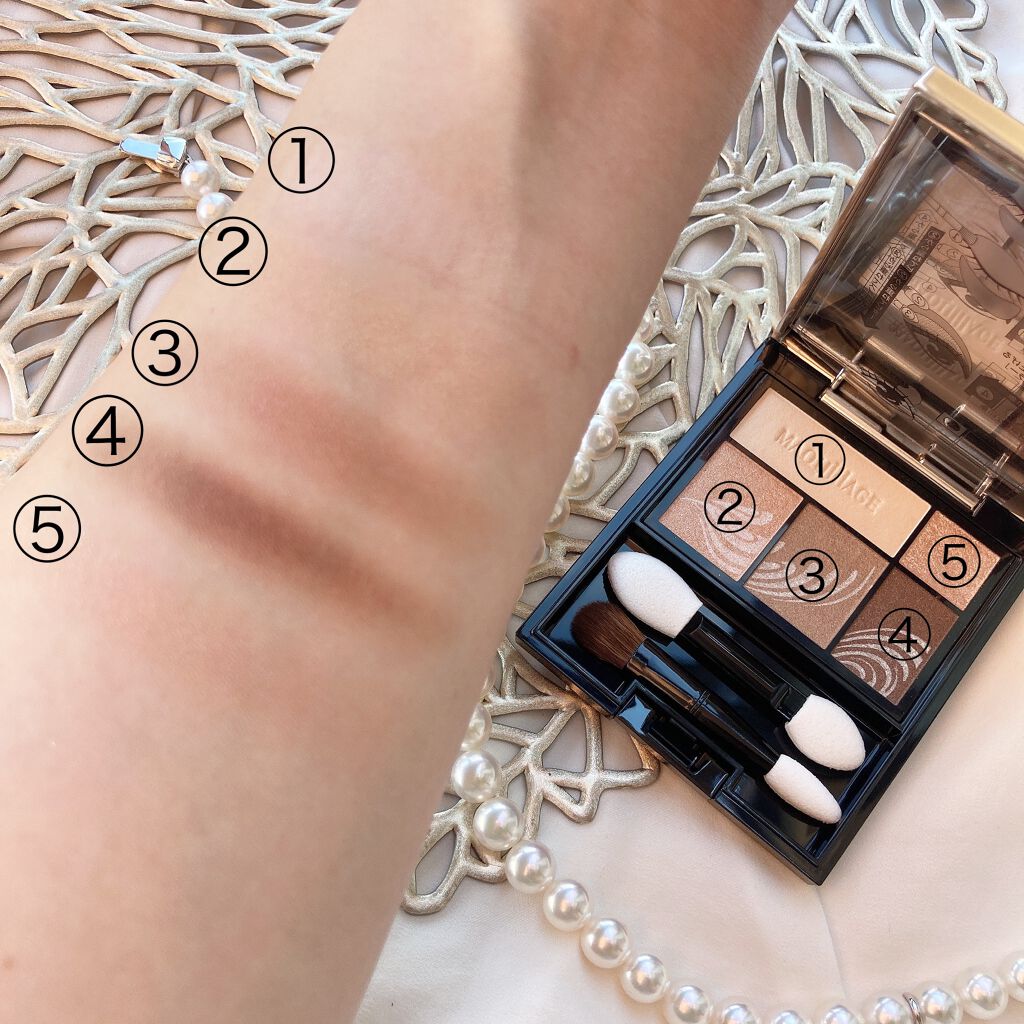 ドラマティックスタイリングアイズ/マキアージュ/アイシャドウパレットを使ったクチコミ(4枚目)