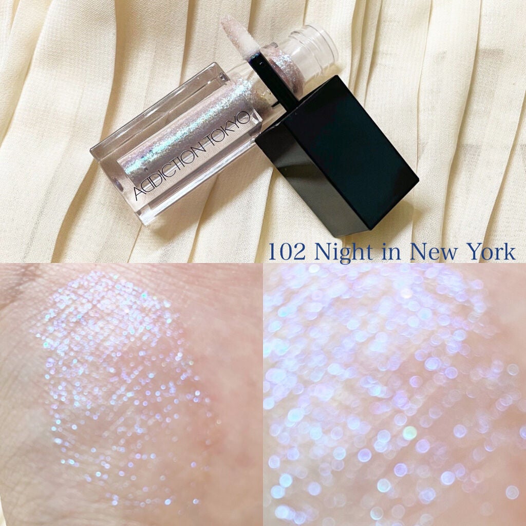 ザ リキッド アイシャドウ ウルトラスパークル/ADDICTION/リキッドアイシャドウを使ったクチコミ(2枚目)