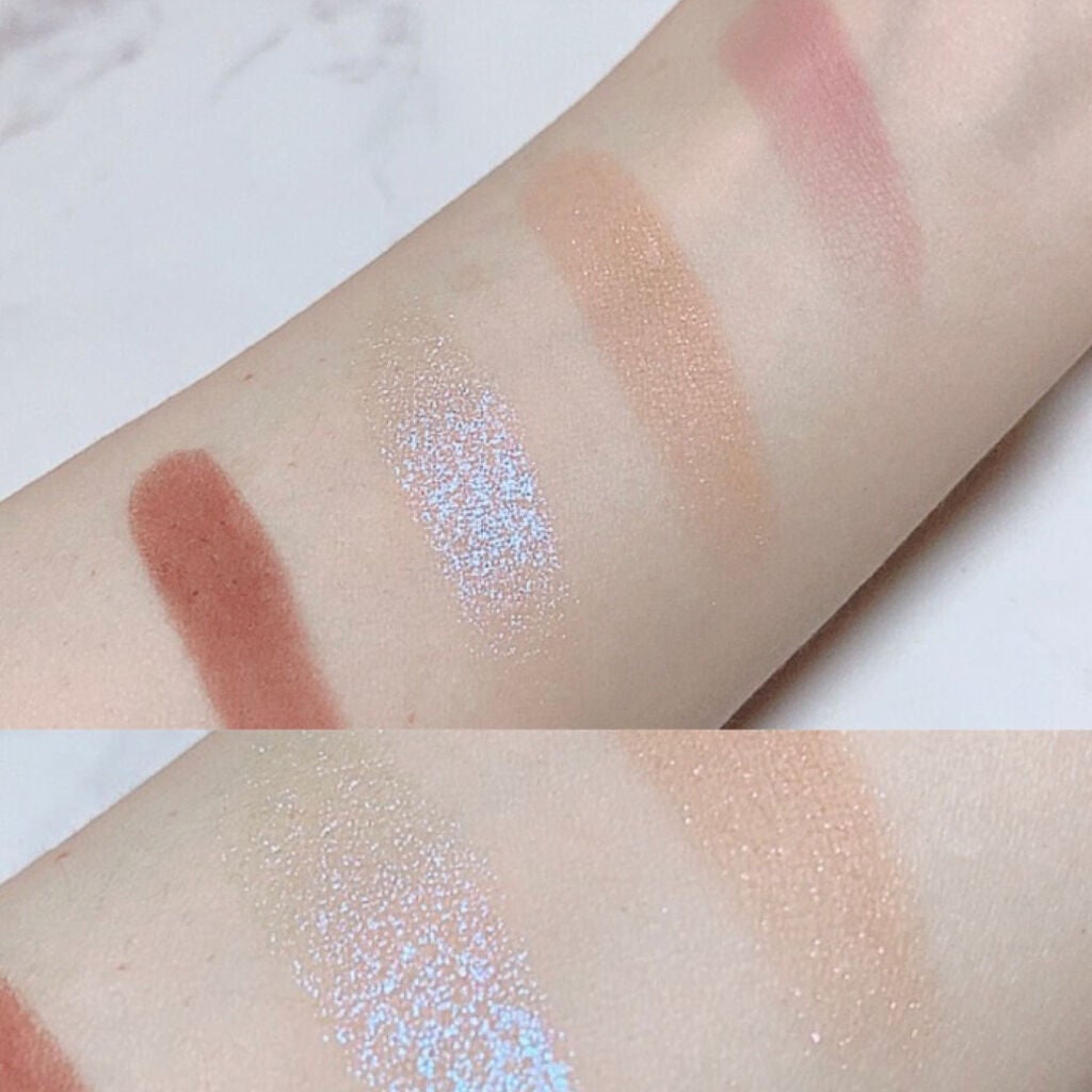 4色アイシャドウパレット/aZTK/アイシャドウパレットを使ったクチコミ(4枚目)