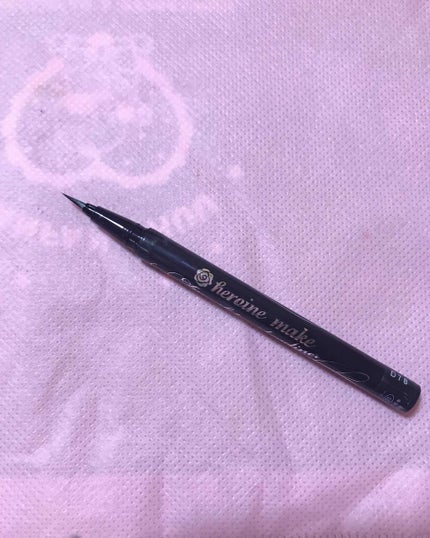 スムースリキッドアイライナー スーパーキープ/ヒロインメイク/リキッドアイライナーを使ったクチコミ(2枚目)