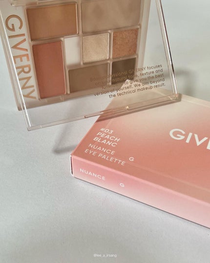 ニュアンスアイパレット/GIVERNY/アイシャドウパレットを使ったクチコミ(2枚目)