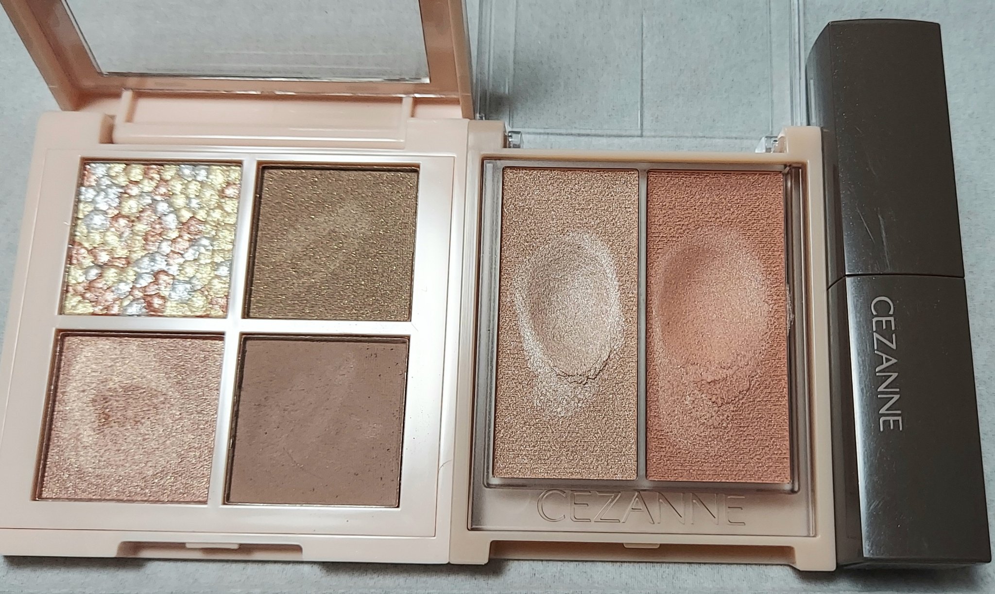 フェイスグロウカラー/CEZANNE/クリームハイライトを使ったクチコミ（1枚目）