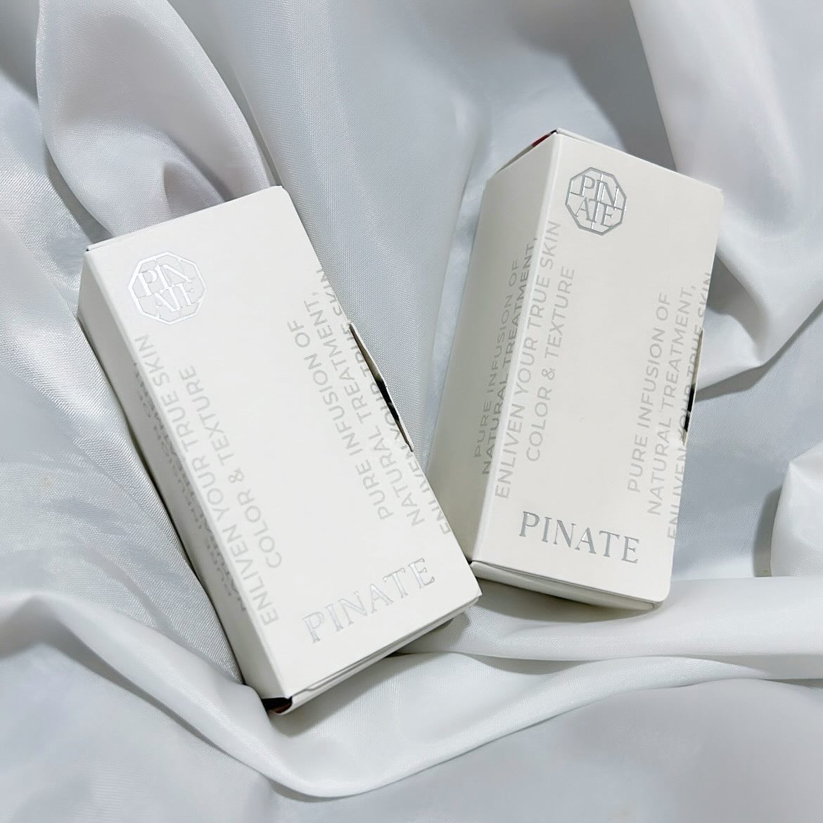 ナチュラルブルームリップオイルセラム 3色セット/PINATE/リップグロスを使ったクチコミ（3枚目）