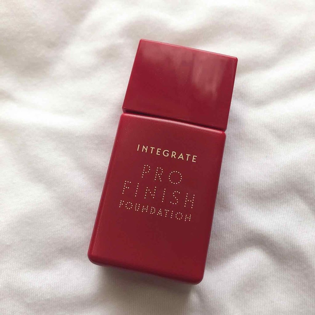 プロフィニッシュリキッド 透け感カラー100/インテグレート/リキッドファンデーションを使ったクチコミ（1枚目）